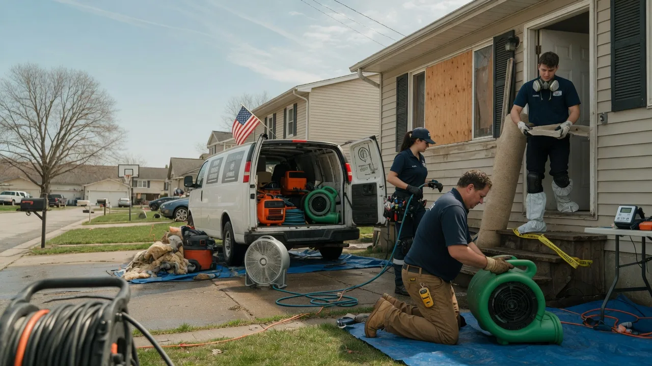 Water Damage Restoration in Red Lion, PA near me
